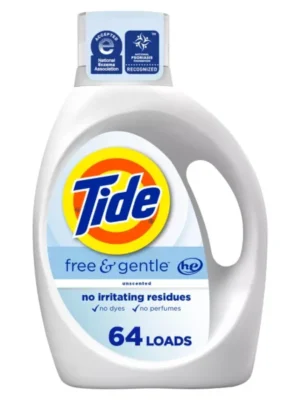 Tide Free & Gentle HE Compatible Liquid Laundry Detergent Soap
