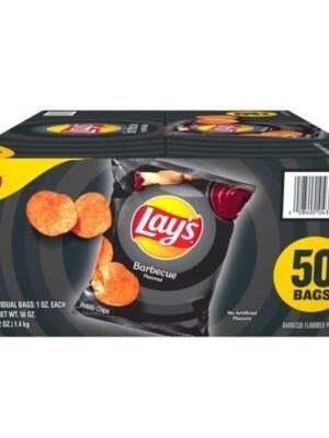 Lay- Barbecue Potato Chips 1 oz. 50 Count Bags